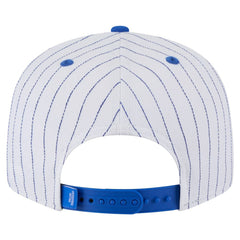 White Dallas Mavericks Deceptor Pinstripe 9FIFTY Snapback Hat sale | NBA