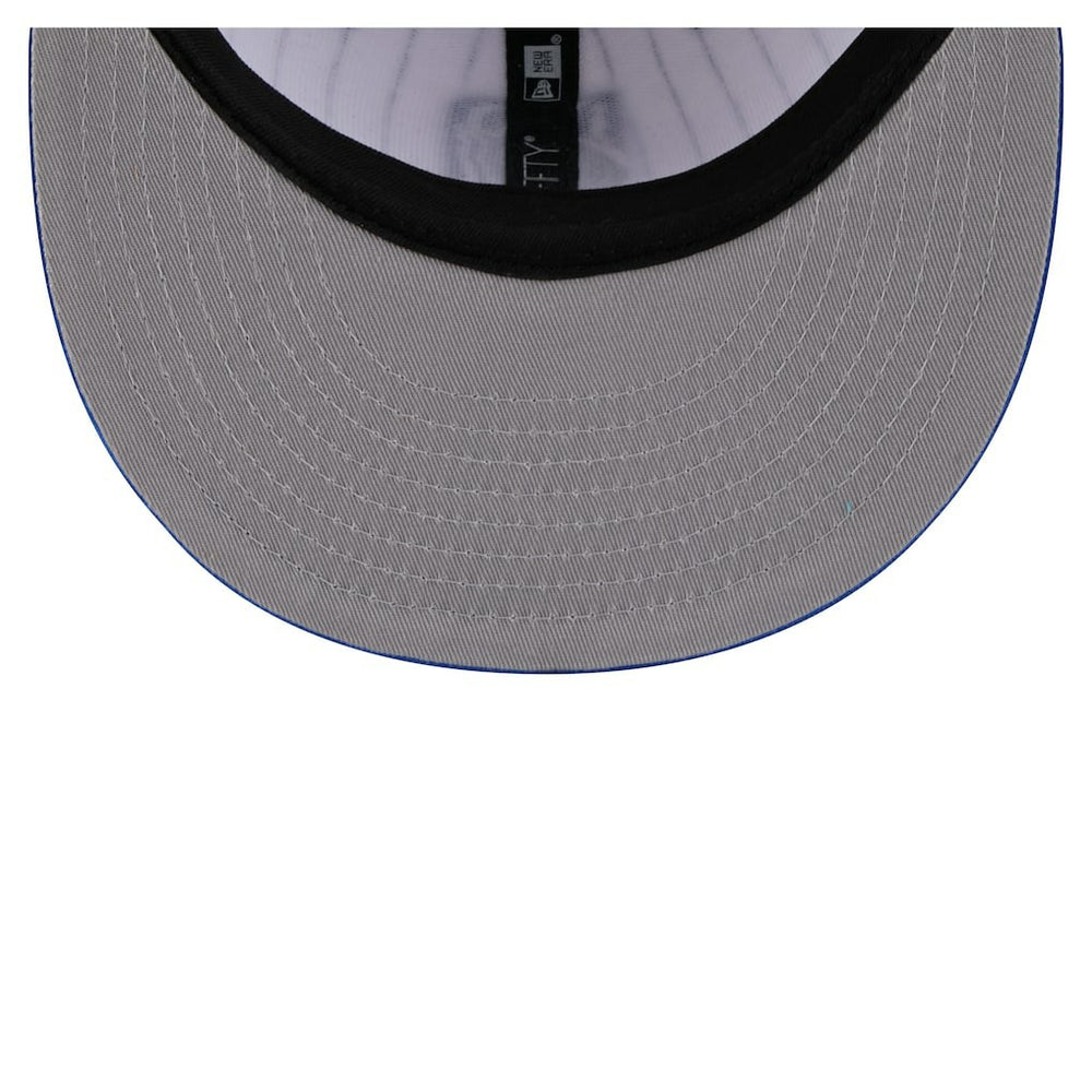 White Dallas Mavericks Deceptor Pinstripe 9FIFTY Snapback Hat sale | NBA