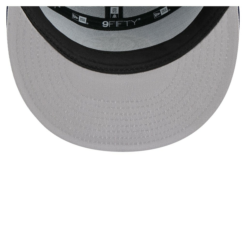 Blue/Navy Dallas Mavericks Outdoor Split Panel 9FIFTY Snapback Hat sale | NBA