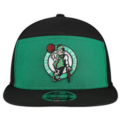 Kelly Green/Black Boston Celtics Outdoor Split Panel 9FIFTY Snapback Hat | NBA