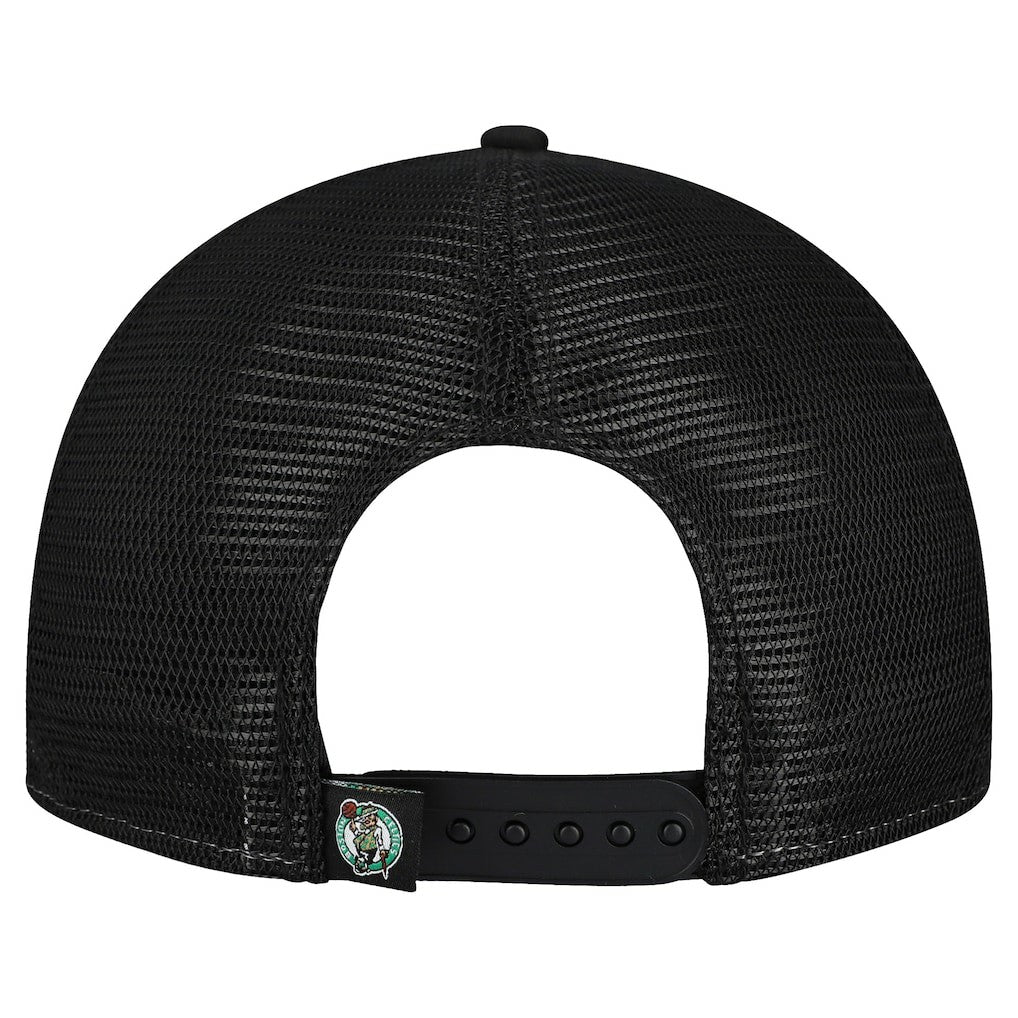 Kelly Green/Black Boston Celtics Outdoor Split Panel 9FIFTY Snapback Hat | NBA
