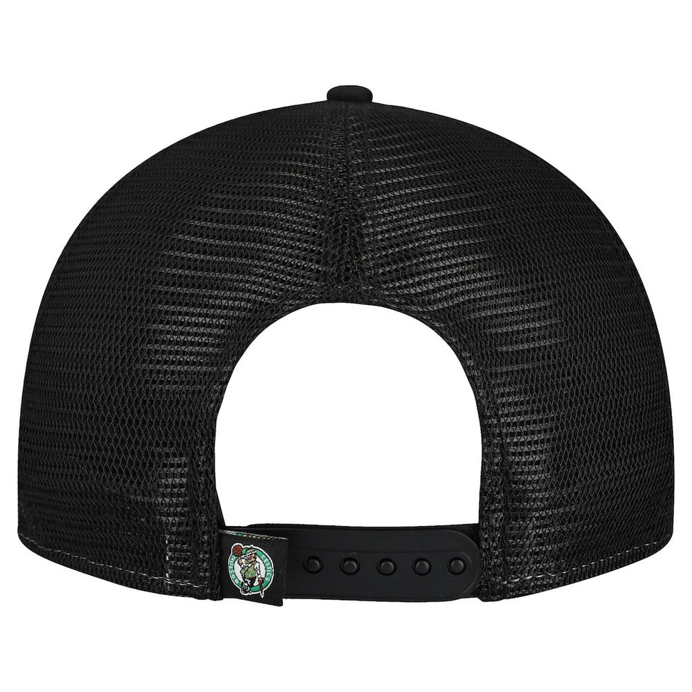 Kelly Green/Black Boston Celtics Outdoor Split Panel 9FIFTY Snapback Hat | NBA