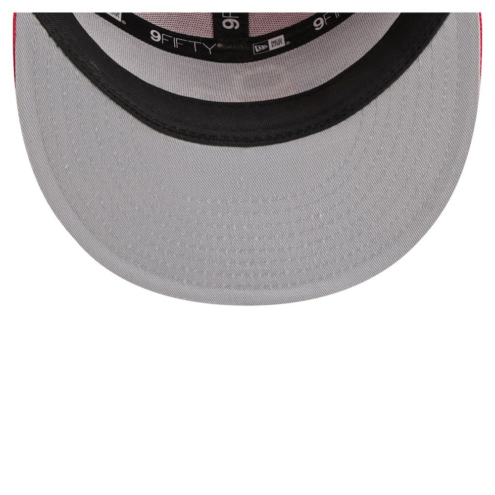 Royal/Red Philadelphia 76ers Outdoor Split Panel 9FIFTY Snapback Hat | NBA
