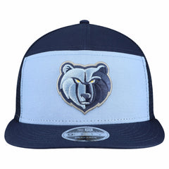Light Blue/Navy Memphis Grizzlies Outdoor Split Panel 9FIFTY Snapback Hat | NBA