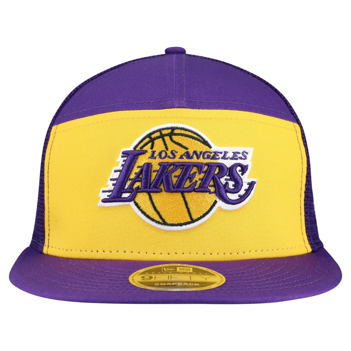 Gold/Purple Los Angeles Lakers Outdoor Split Panel 9FIFTY Snapback Hat | NBA