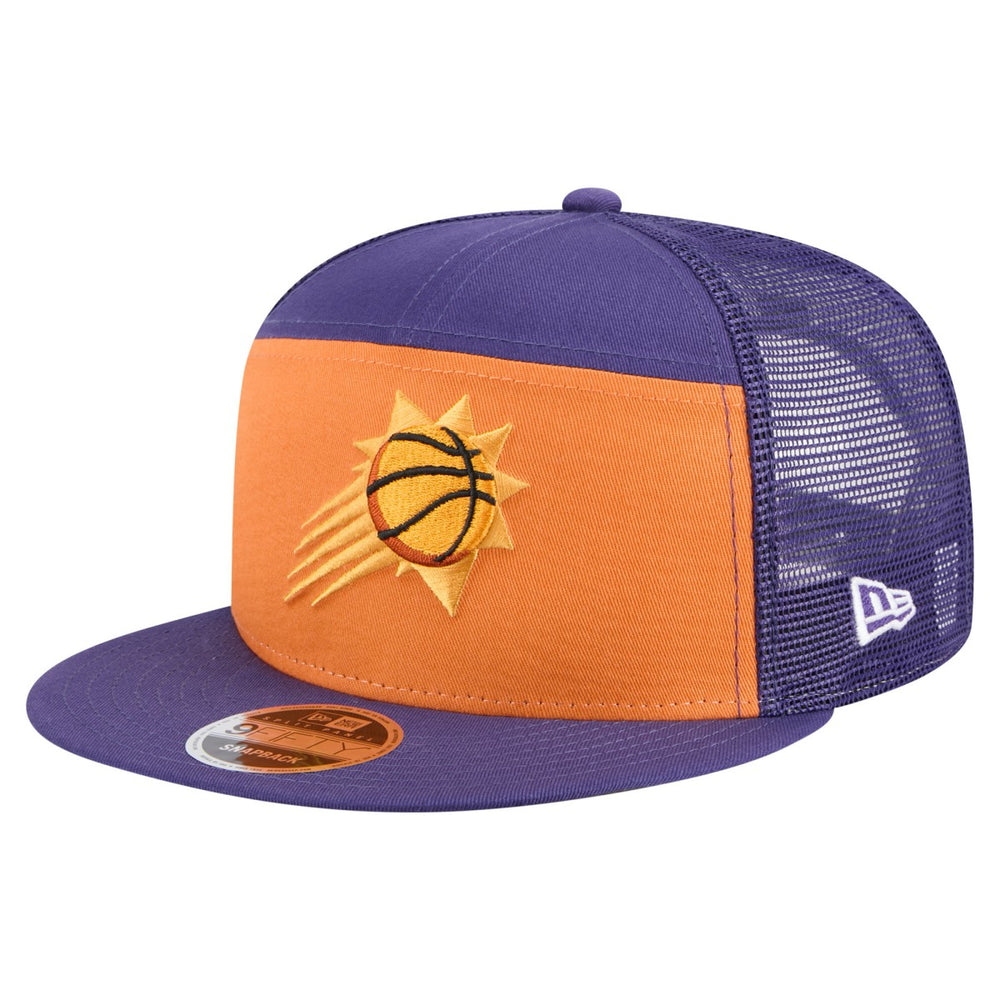 Orange/Purple Phoenix Suns Outdoor Split Panel 9FIFTY Snapback Hat | NBA