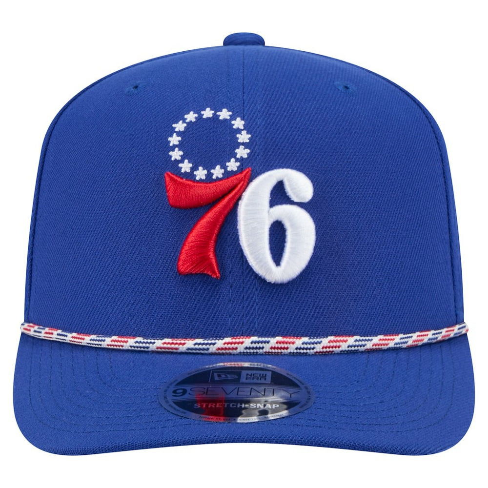 Blue Philadelphia 76ers Rope 9SEVENTY Adjustable Hat | NBA