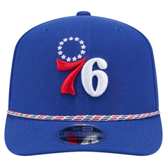 Blue Philadelphia 76ers Rope 9SEVENTY Adjustable Hat | NBA