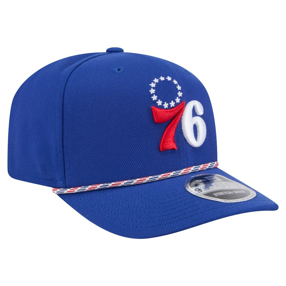 Blue Philadelphia 76ers Rope 9SEVENTY Adjustable Hat | NBA