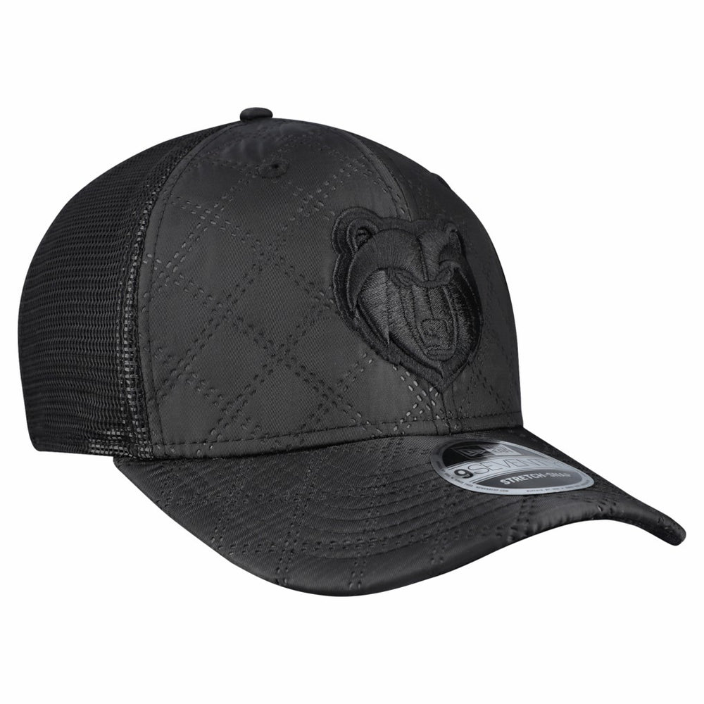 Black Memphis Grizzlies Quilted 9SEVENTY Trucker Adjustable Hat | NBA