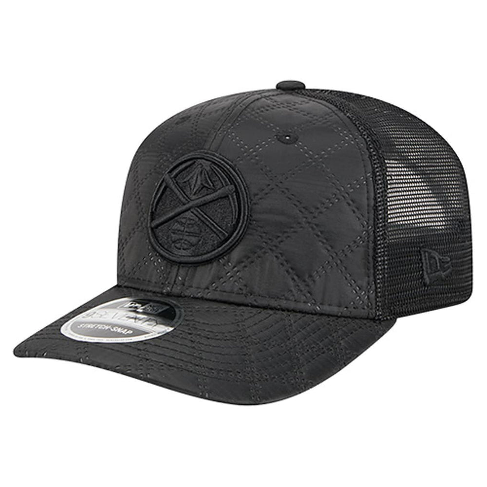 Black Denver Nuggets Quilted 9SEVENTY Trucker Adjustable Hat sale | NBA