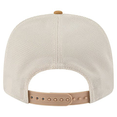 Tan/Light Brown Boston Celtics Two-Tone 9SEVENTY Adjustable Trucker Hat | NBA
