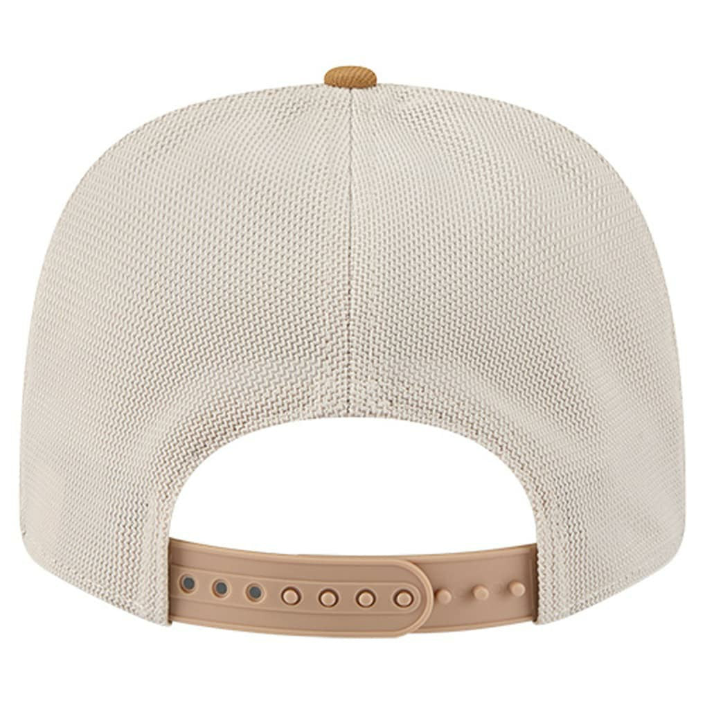 Tan/Light Brown Chicago Bulls Two-Tone 9SEVENTY Adjustable Trucker Hat | NBA