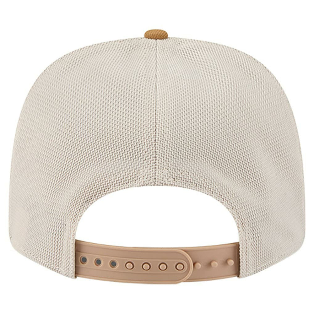 Tan/Light Brown Chicago Bulls Two-Tone 9SEVENTY Adjustable Trucker Hat | NBA