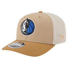 Tan/Light Brown Dallas Mavericks Two-Tone 9SEVENTY Adjustable Trucker Hat sale | NBA