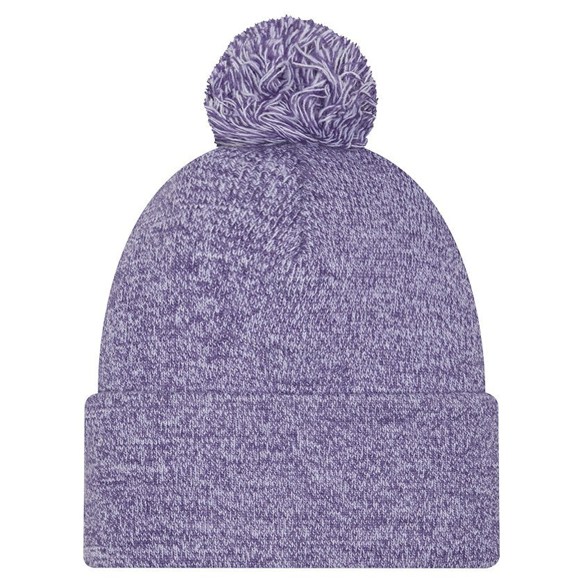 Purple Phoenix Suns Marled Cuffed Knit Hat with Pom | NBA