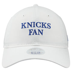 White New York Knicks Women's Team Fan 9TWENTY Adjustable Hat | NBA