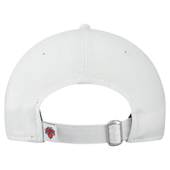 White New York Knicks Women's Team Fan 9TWENTY Adjustable Hat | NBA