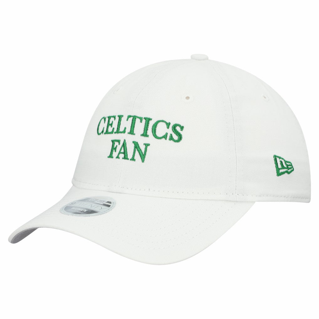 White Boston Celtics Women's Team Fan 9TWENTY Adjustable Hat | NBA