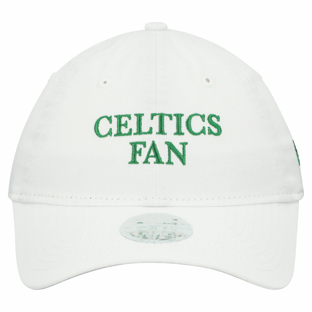 White Boston Celtics Women's Team Fan 9TWENTY Adjustable Hat | NBA