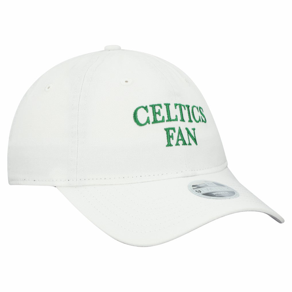 White Boston Celtics Women's Team Fan 9TWENTY Adjustable Hat | NBA