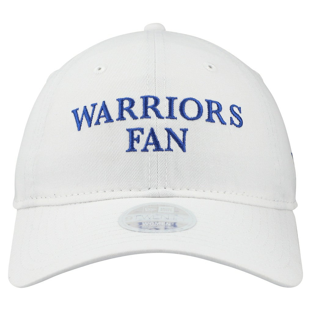 White Golden State Warriors Women's Team Fan 9TWENTY Adjustable Hat sale | NBA