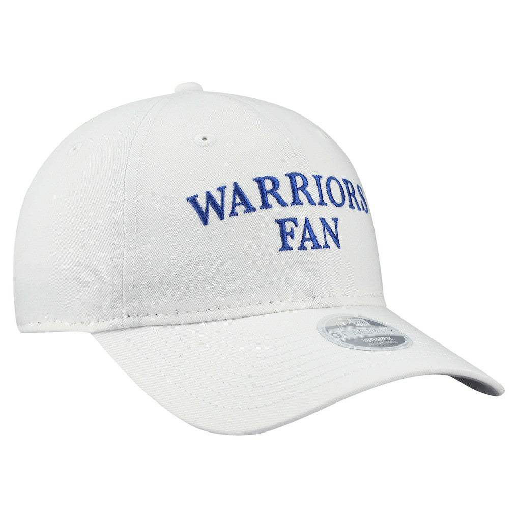 White Golden State Warriors Women's Team Fan 9TWENTY Adjustable Hat sale | NBA