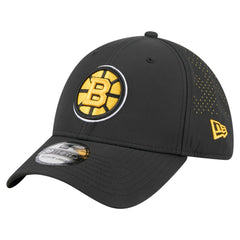 Boston Bruins New Era Night 39THIRTY Flex Hat -  NHL Hats