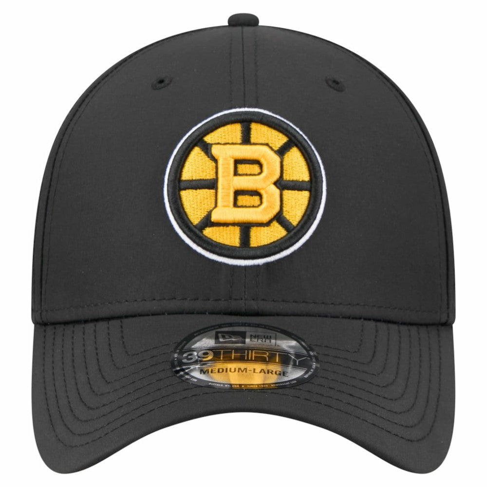 Boston Bruins New Era Night 39THIRTY Flex Hat -  NHL Hats