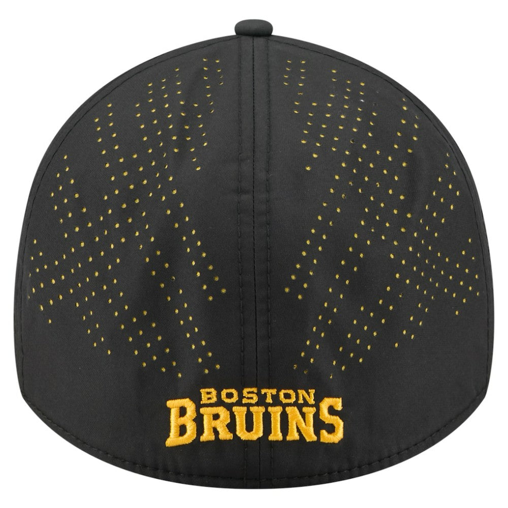 Boston Bruins New Era Night 39THIRTY Flex Hat -  NHL Hats