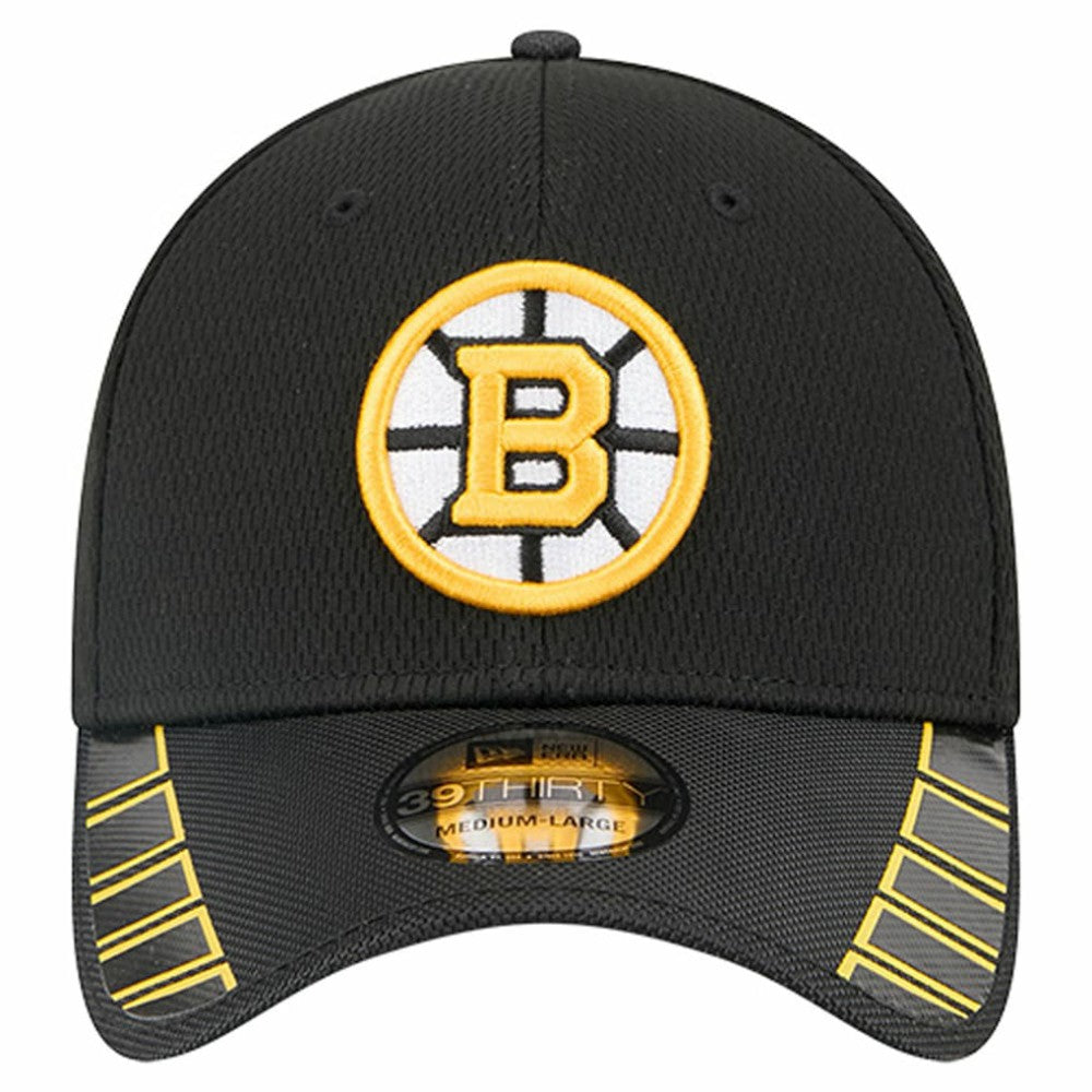 Boston Bruins New Era Visor Hit 39THIRTY Flex Hat -  NHL Hats
