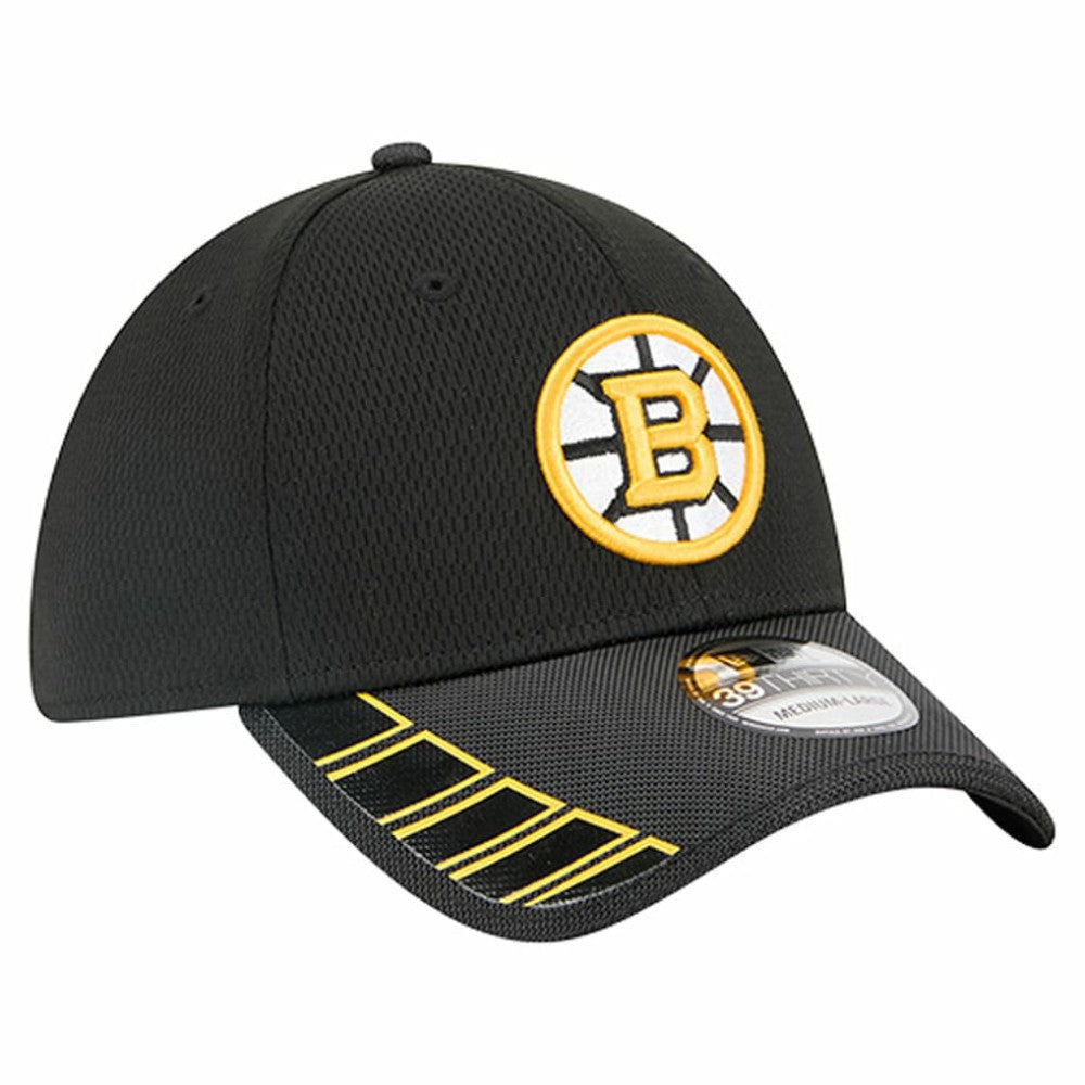 Boston Bruins New Era Visor Hit 39THIRTY Flex Hat -  NHL Hats