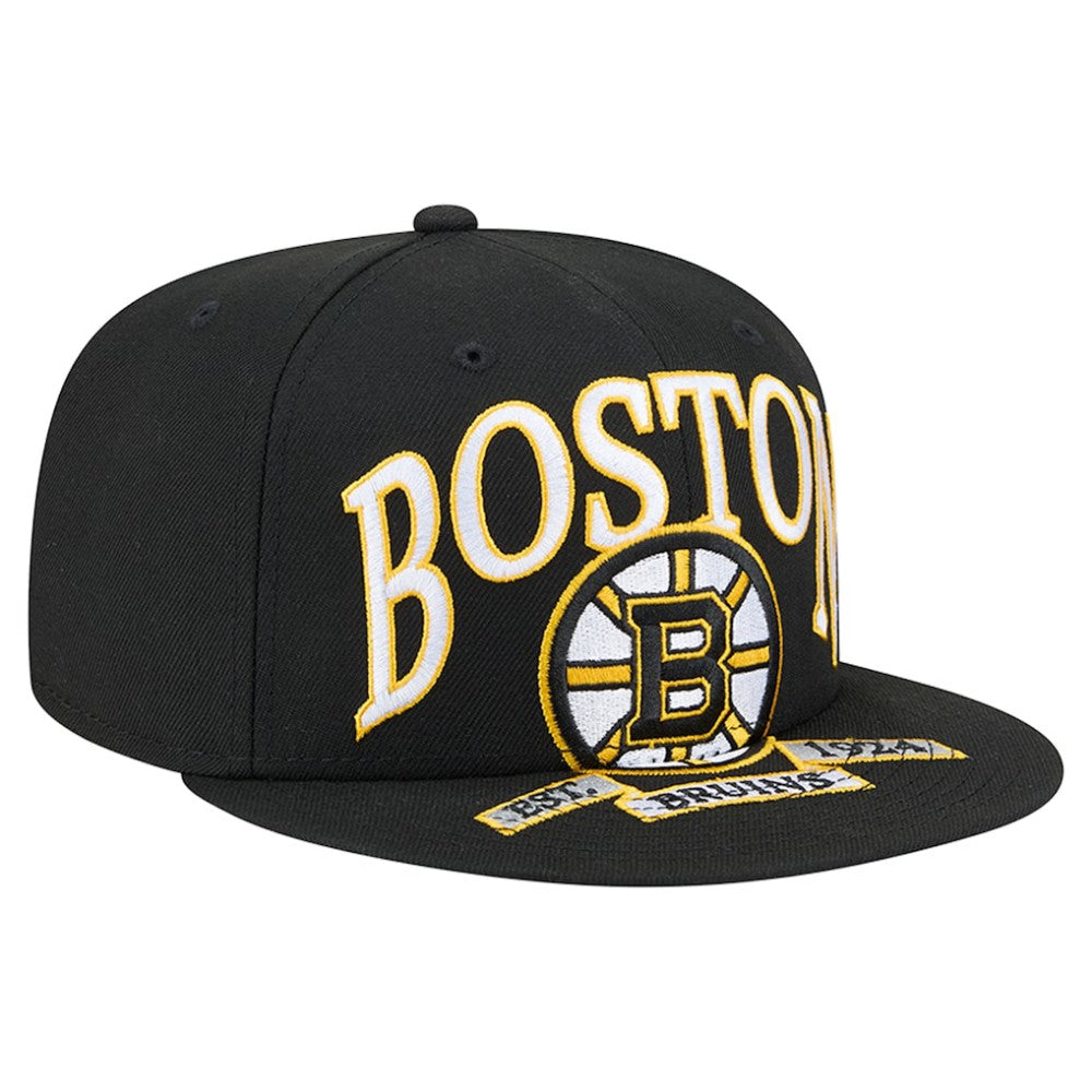 Boston Bruins New Era Oversized Vintage Arch 59Fifty Fitted Hat -  NHL Hats