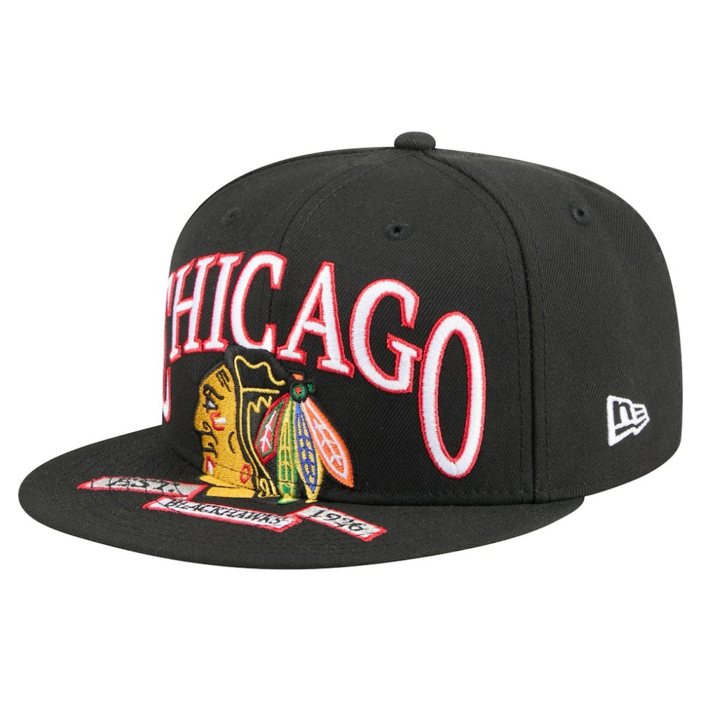 Chicago Blackhawks New Era Oversized Vintage Arch 59Fifty Fitted Hat -  NHL Hats
