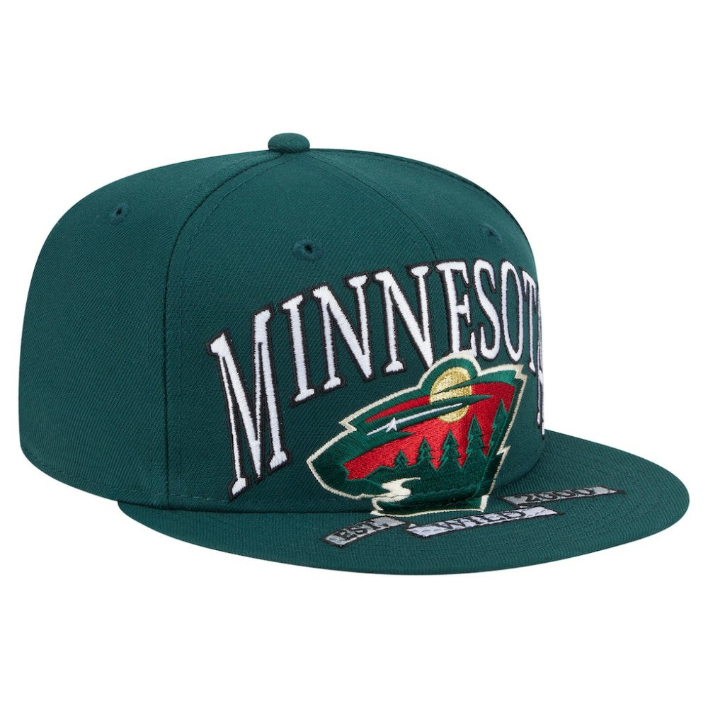 Minnesota Wild New Era Oversized Vintage Arch 59Fifty Fitted Hat -  NHL Hats