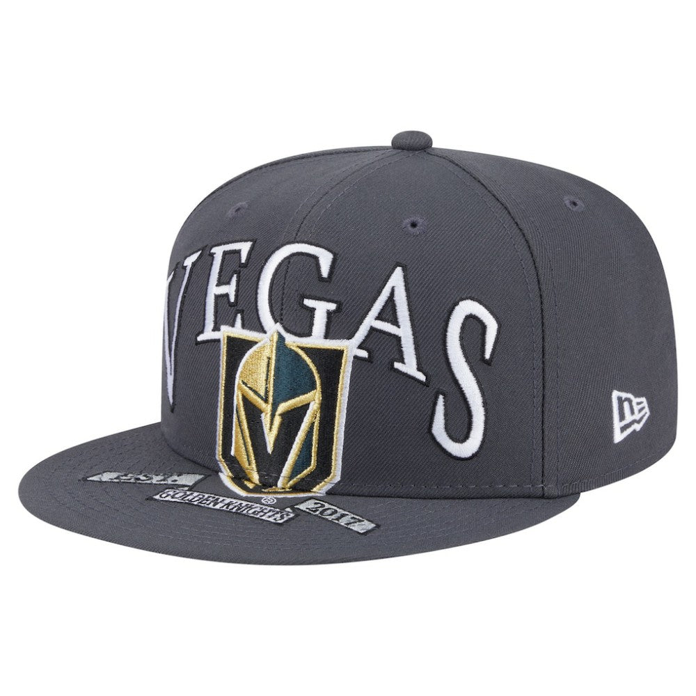 Vegas Golden Knights New Era Oversized Vintage Arch 59Fifty Fitted Hat -  NHL Hats