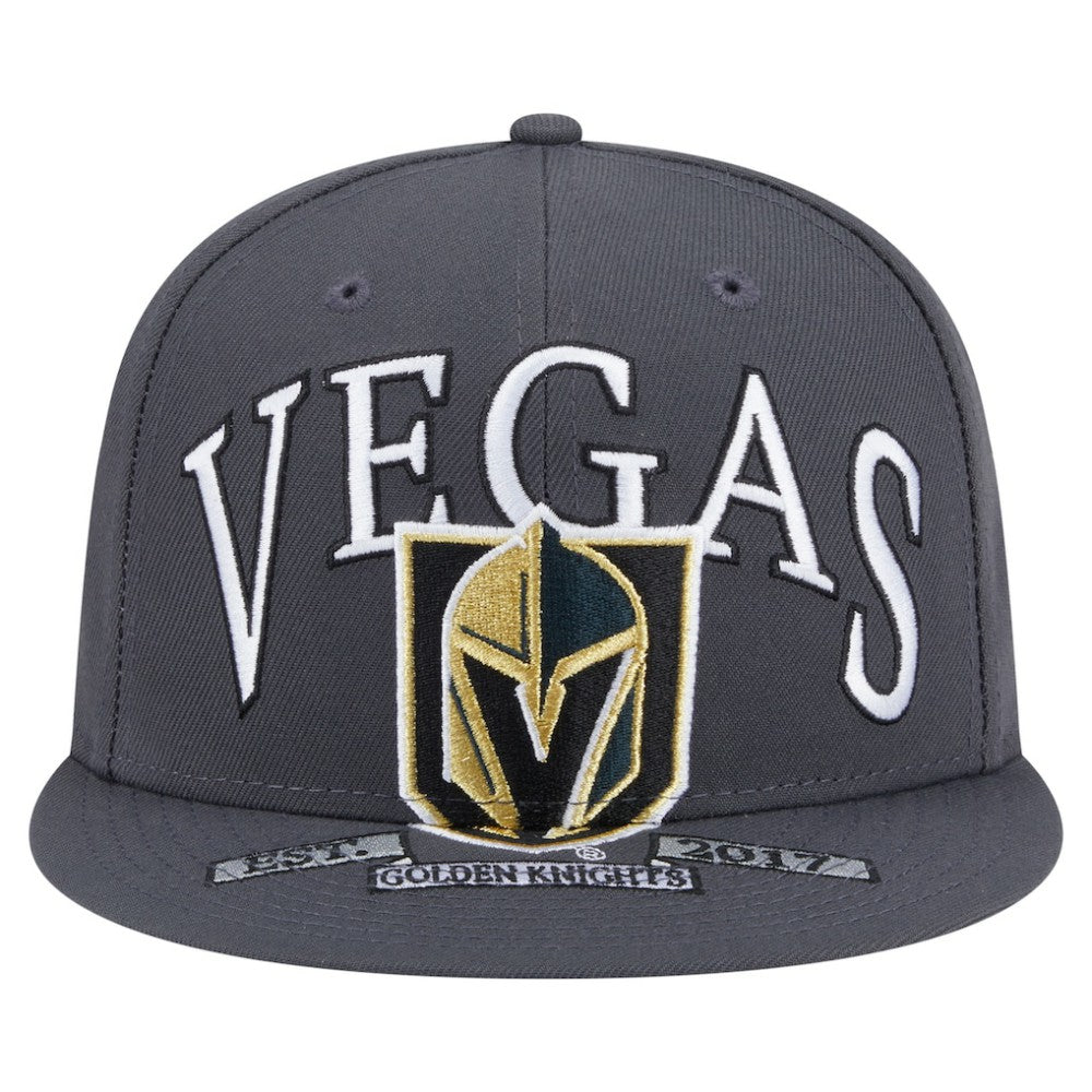 Vegas Golden Knights New Era Oversized Vintage Arch 59Fifty Fitted Hat -  NHL Hats