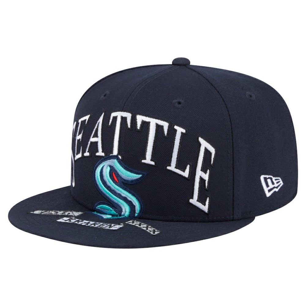 Seattle Kraken New Era Oversized Vintage Arch 59Fifty Fitted Hat -  NHL Hats