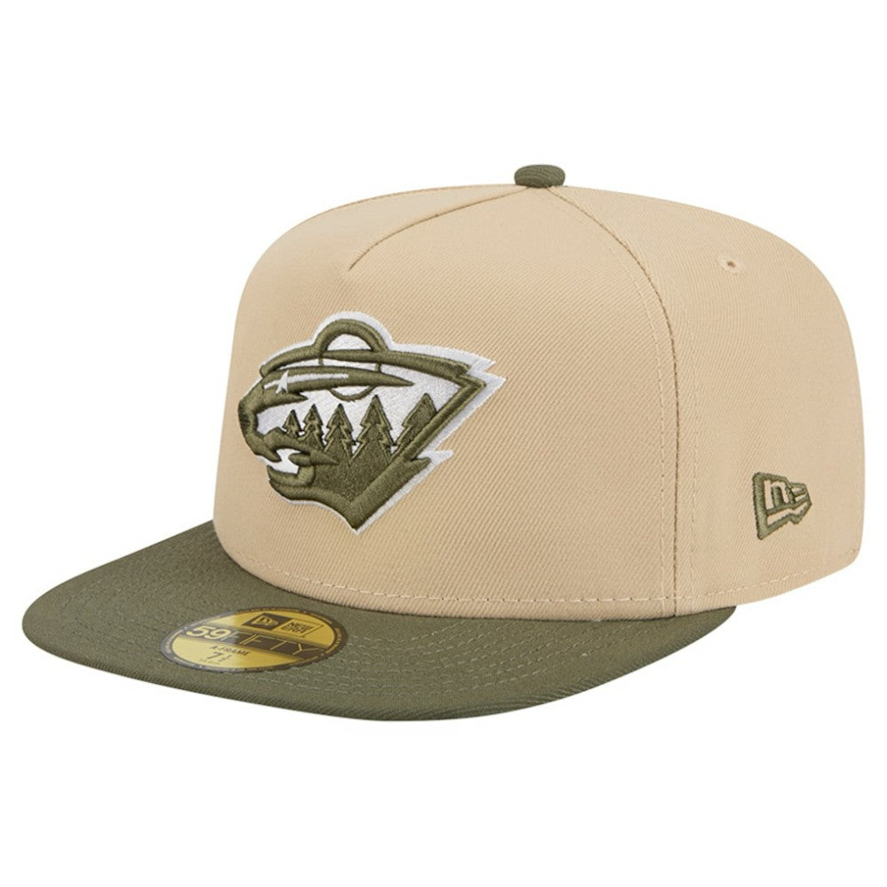 Minnesota Wild New Era Color Pack Two-Tone 59FIFTY A-Frame Fitted Hat -  NHL Hats