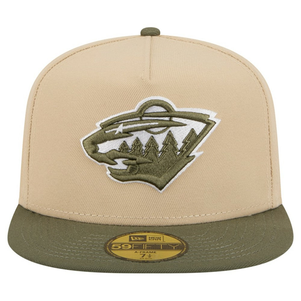 Minnesota Wild New Era Color Pack Two-Tone 59FIFTY A-Frame Fitted Hat -  NHL Hats