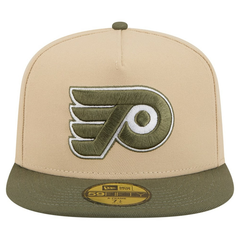 Philadelphia Flyers New Era Color Pack Two-Tone 59FIFTY A-Frame Fitted Hat -  NHL Hats
