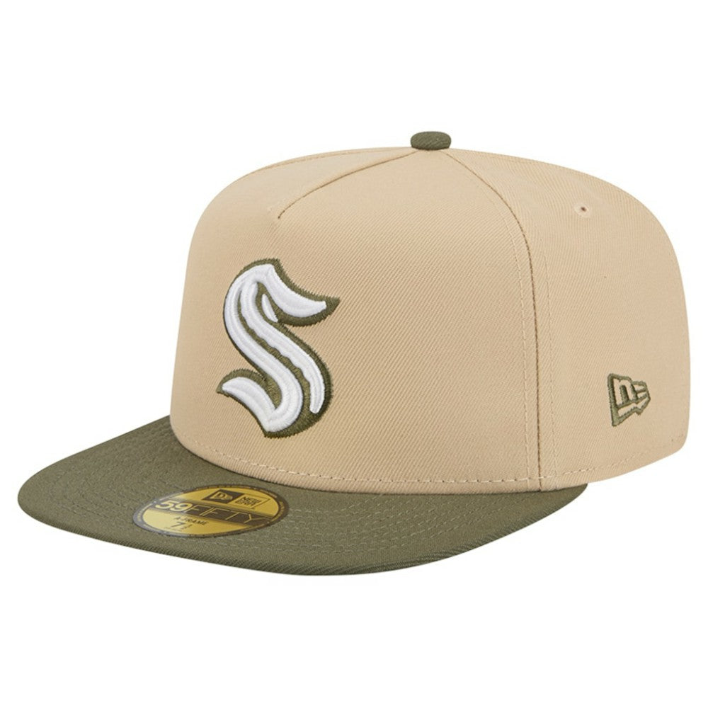 Seattle Kraken New Era Color Pack Two-Tone 59FIFTY A-Frame Fitted Hat -  NHL Hats