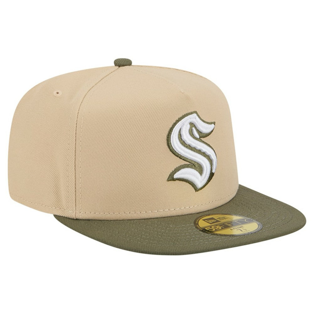 Seattle Kraken New Era Color Pack Two-Tone 59FIFTY A-Frame Fitted Hat -  NHL Hats