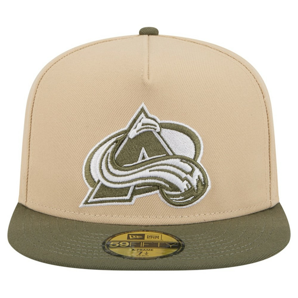 Colorado Avalanche New Era Color Pack Two-Tone 59FIFTY A-Frame Fitted Hat -  NHL Hats