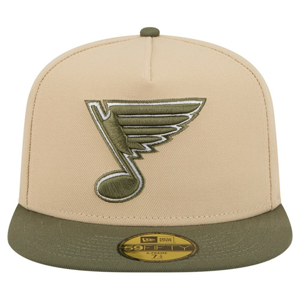 St. Louis Blues New Era Color Pack Two-Tone 59FIFTY A-Frame Fitted Hat -  NHL Hats