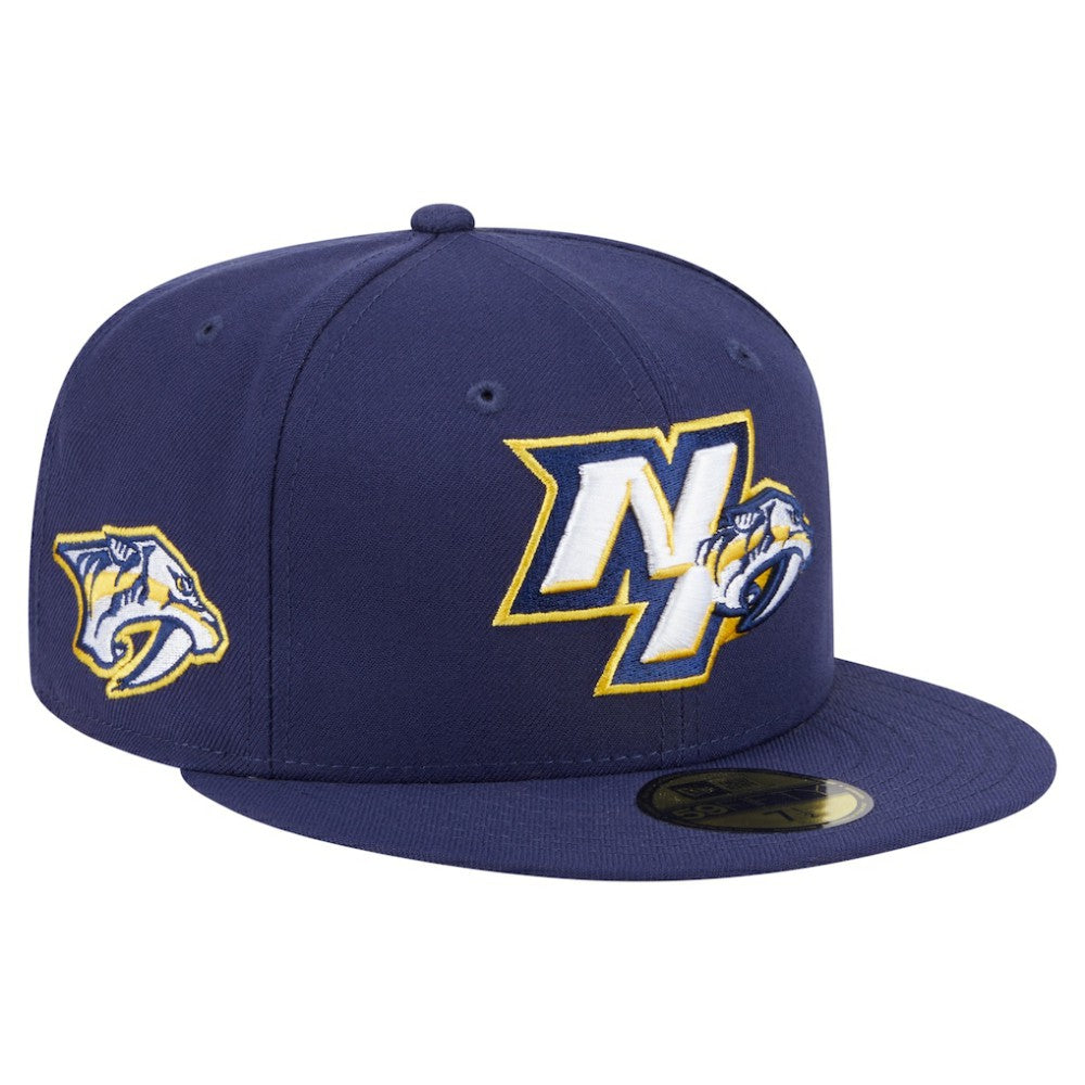Nashville Predators New Era Deceptor 59FIFTY Fitted Hat -  NHL Hats