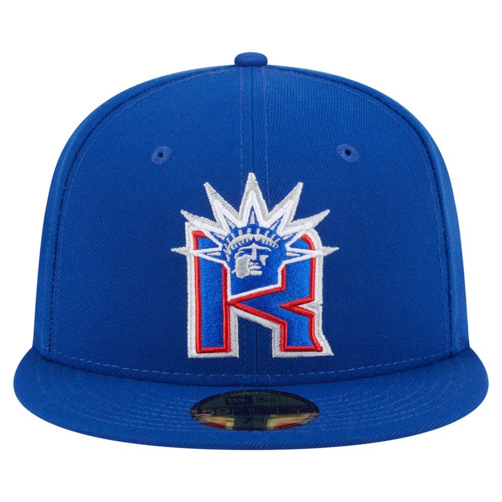 New York Rangers New Era Deceptor 59FIFTY Fitted Hat -  NHL Hats