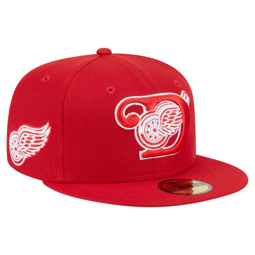 Detroit Red Wings New Era Deceptor 59FIFTY Fitted Hat -  NHL Hats