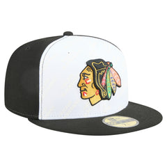 Chicago Blackhawks New Era Repeat Two-Tone 59FIFTY Fitted Hat -  NHL Hats