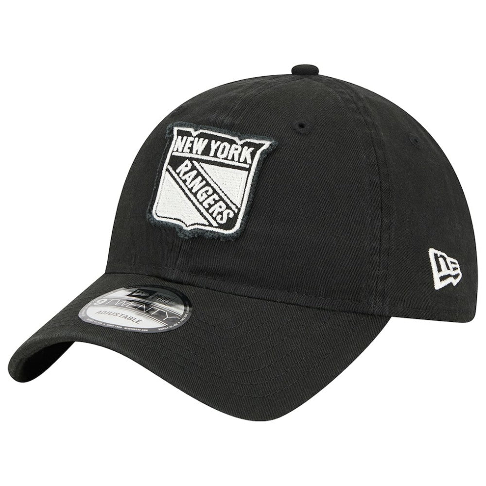 New York Rangers New Era Stamp Fabric Applique 9TWENTY Adjustable Hat -  NHL Hats